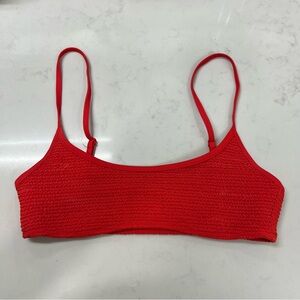 Red LA Hearts Women's Swimsuit Top